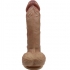 Modelo 2 Real Skin Pene Super Realístico Termo Reactivo 21 cm Premium Sil