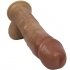 Modelo 2 Real Skin Pene Super Realístico Termo Reactivo 21 cm Premium Sil