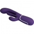 Shania Triple Vibrador Rabbit Multifunción Morado