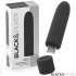 Black & Silver - Geri Bala Vibradora Recargable por USB con 8 Vibraciones N