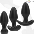 Plug Anal JOEY - 10 Vibraciones Negro Control Remoto