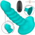 Vibrador BUFFY - Diseño Espiral 10 Vibraciones en Color Celeste