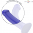 Intense - Victoria Vibrador Con Ventosa 10 Vibraciones Azul Oscuro Control