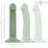 Intense - Becca Vibrador Con Ventosa 10 Vibraciones Verde Control Remoto