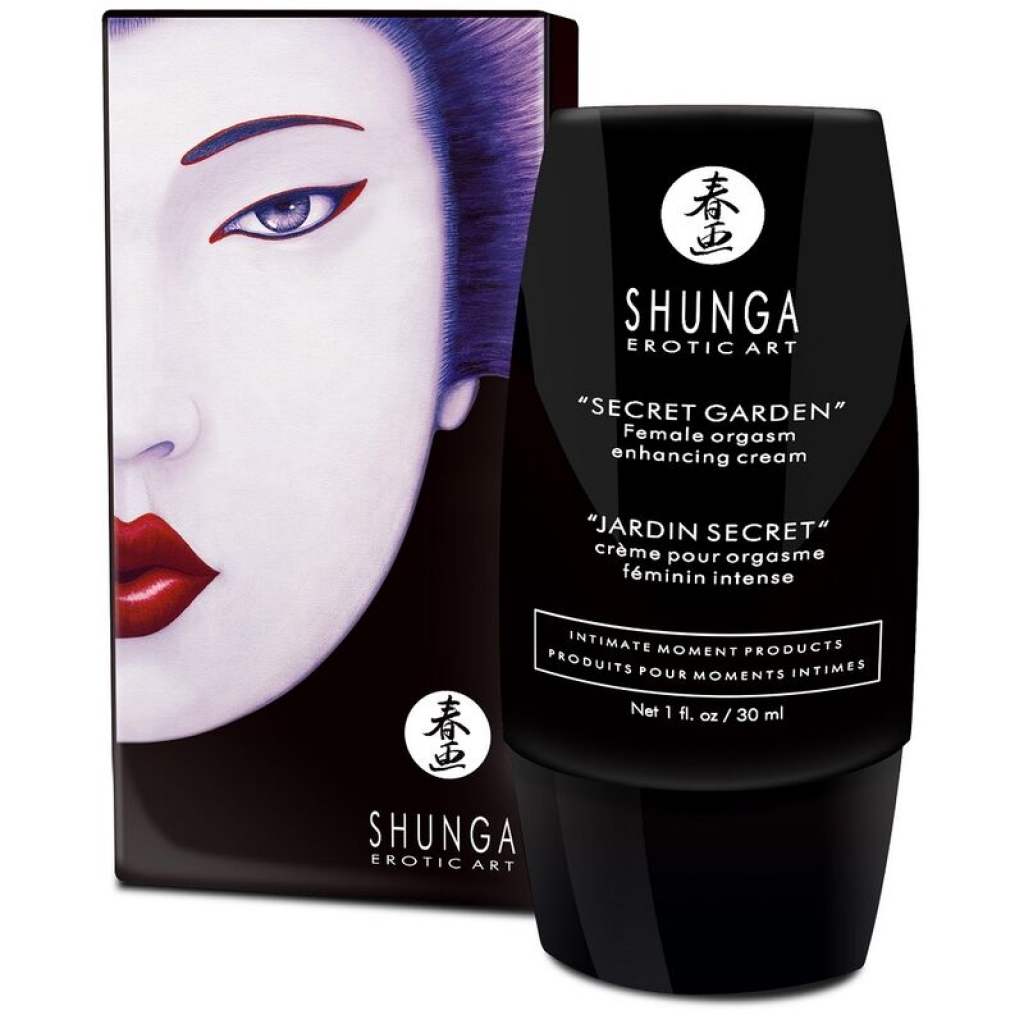 Shunga Crema Orgasmo Femenino Intenso Jardín Secreto