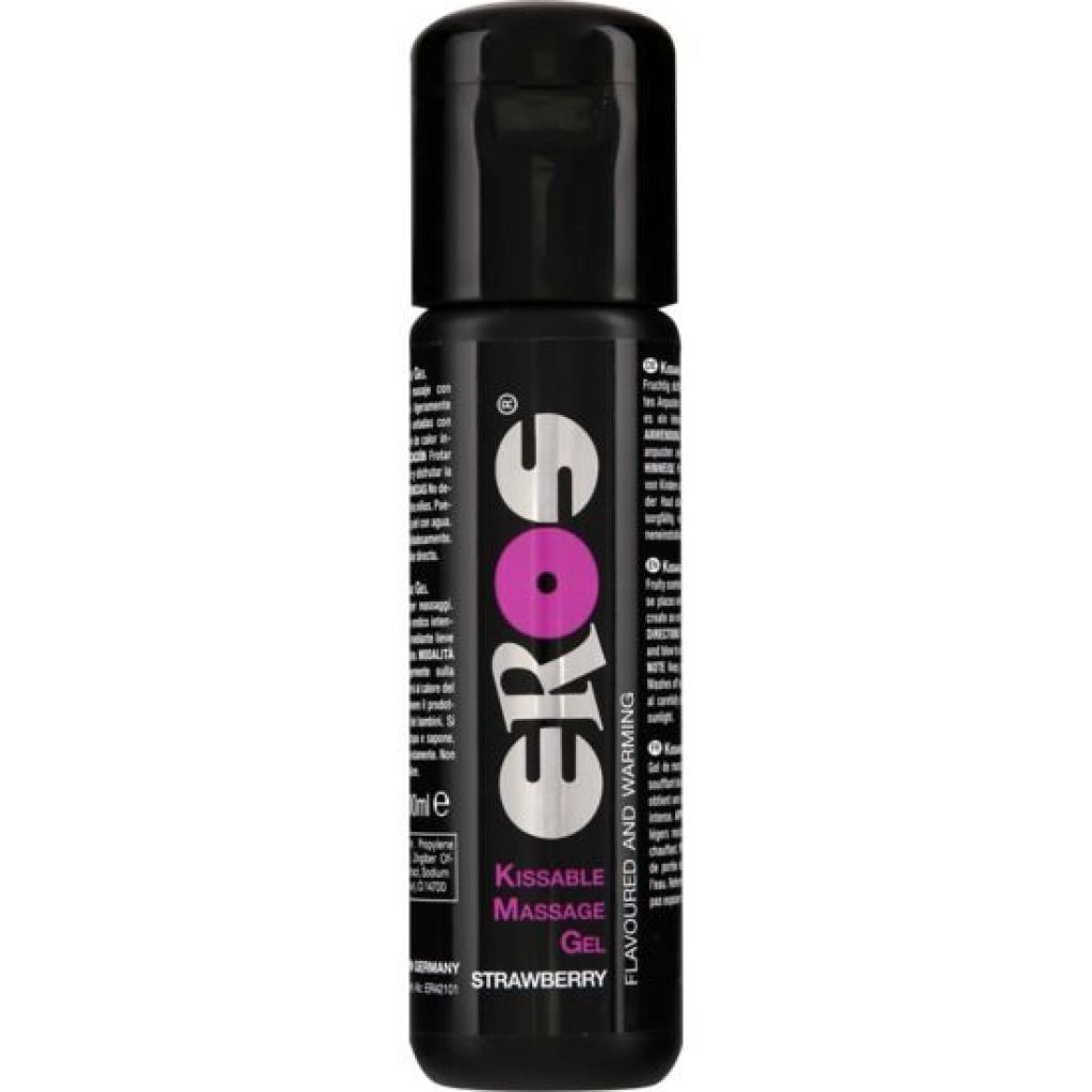 Aceite de Masaje Eros Kissable Efecto Calor Fresa 100 ml