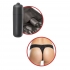 Tanga de Encaje Negro con Vibrador