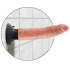 Dildo Vibrador Natural de 17.78 cm