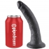 Dildo Realístico Negro de 17.8 cm