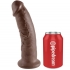 Dildo 22.9 Cm Marrón Realista