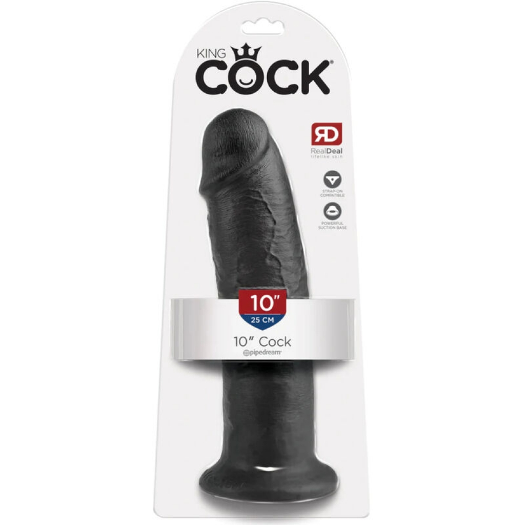 Dildo Realista Negro 25 cm