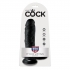 Dildo Realista Negro de 20.3 cm – King Cock