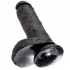 Dildo Realista Negro de 20.3 cm – King Cock