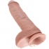 Dildo Realístico con Testículos - 26.5 cm