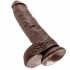 Dildo Realista Marrón 26.5 cm