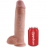 Dildo Realista King Cock Natural 28 Cm