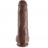 11 Pene Realistico Marron 28 Cm