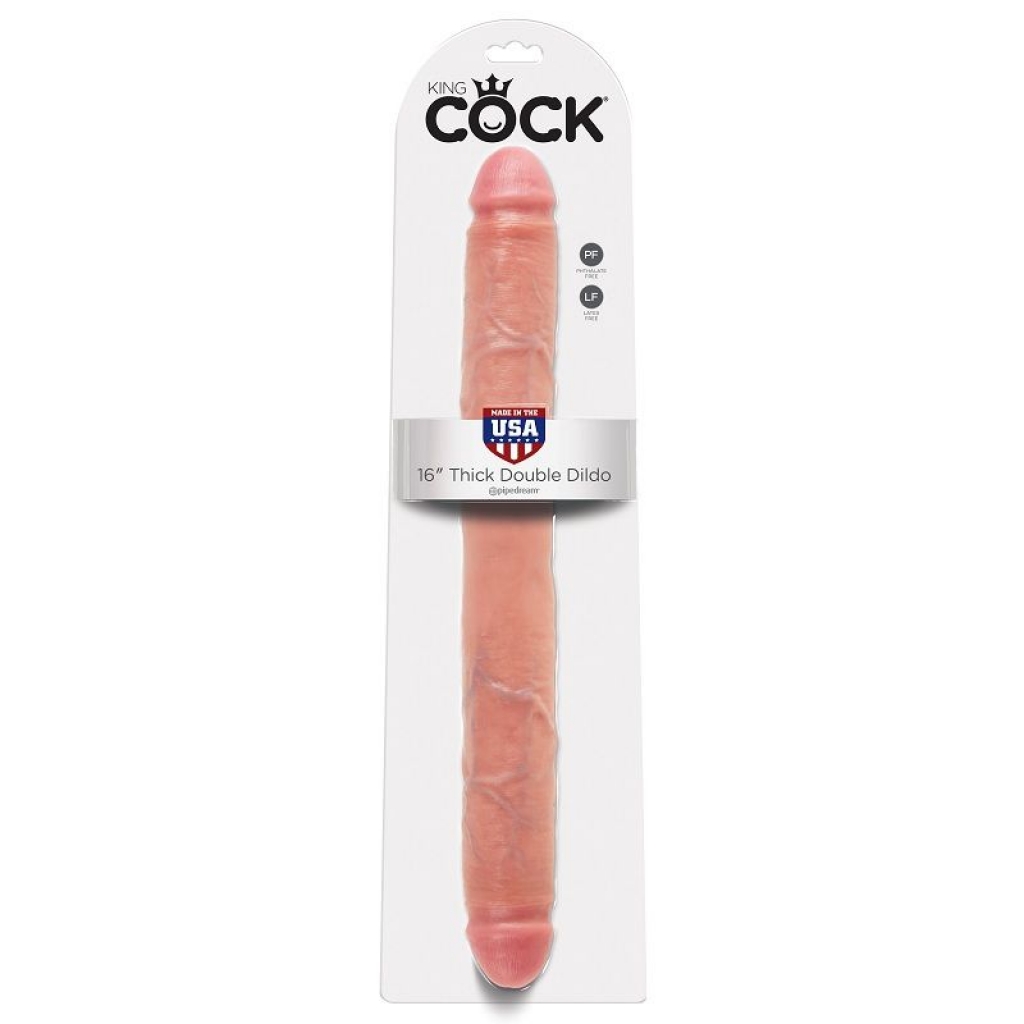 Dildo Doble Penetración Thick 40.6 cm