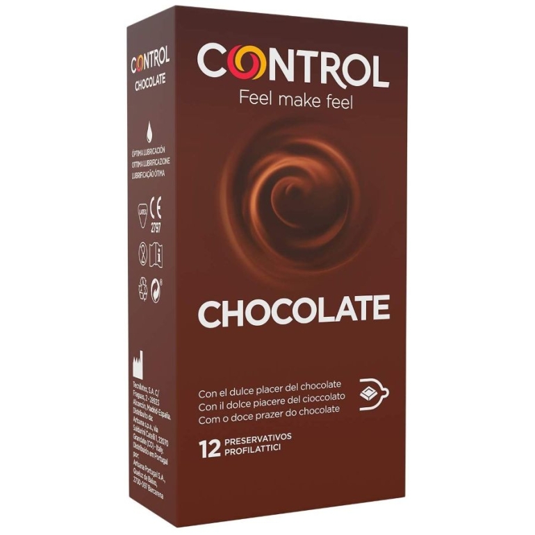 Control Chocolate Preservativos 12 Unidades