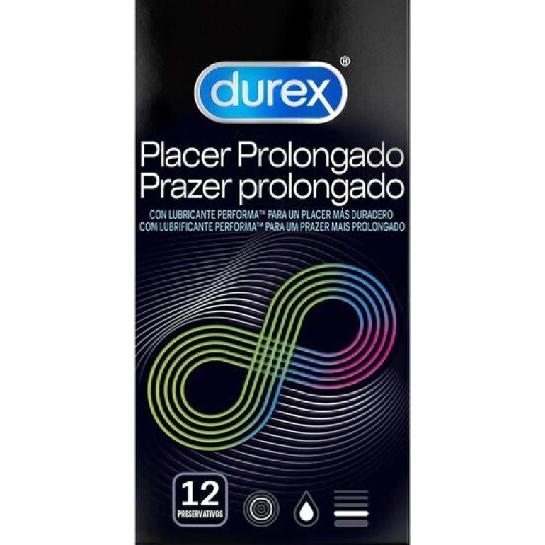 Durex Placer Prolongado Retardante 12 Unidades