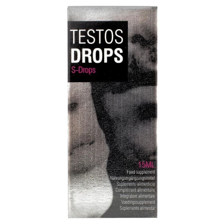 Cobeco Testos Drops Bebida Afrodisiaca Para Hombre 15 Ml