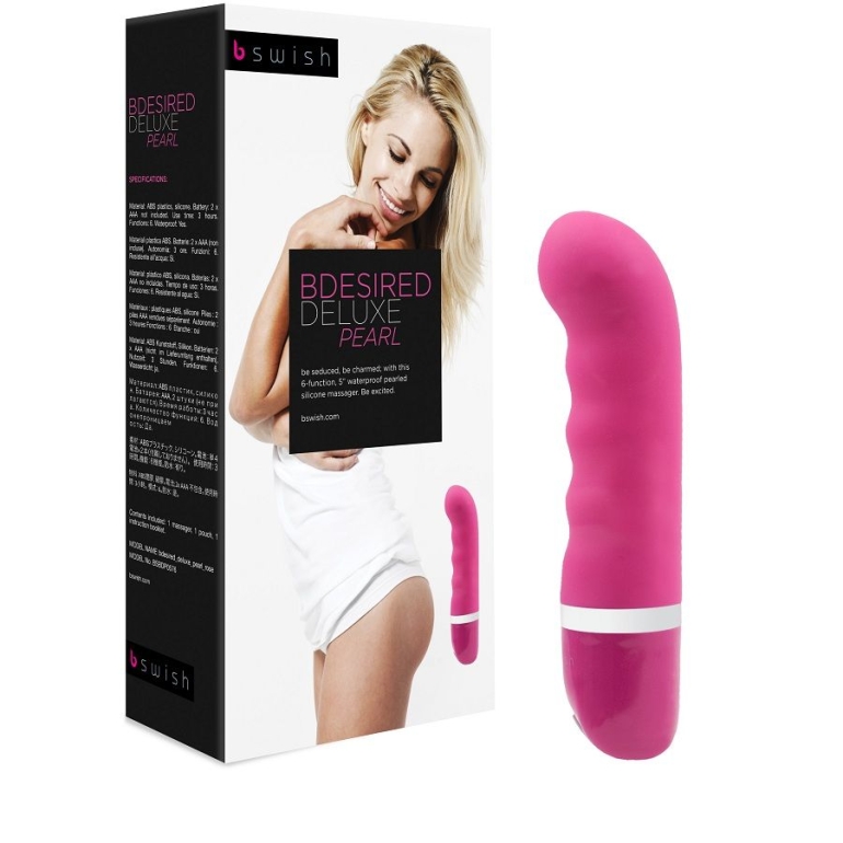  Bdesired Deluxe Pearl Vibrator Rose