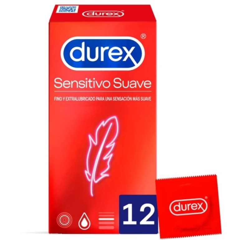 Durex Sensitivo Suave 12 Unidades