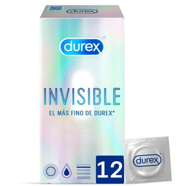Durex Invisible Extra Fino 12 Unidades