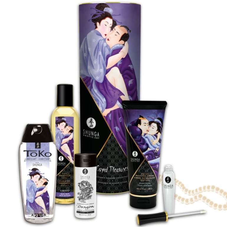 Shunga Kit Colección Placeres Carnales