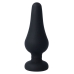 Intense Anal Plug Pipo L Silicone Negro 13 Cm