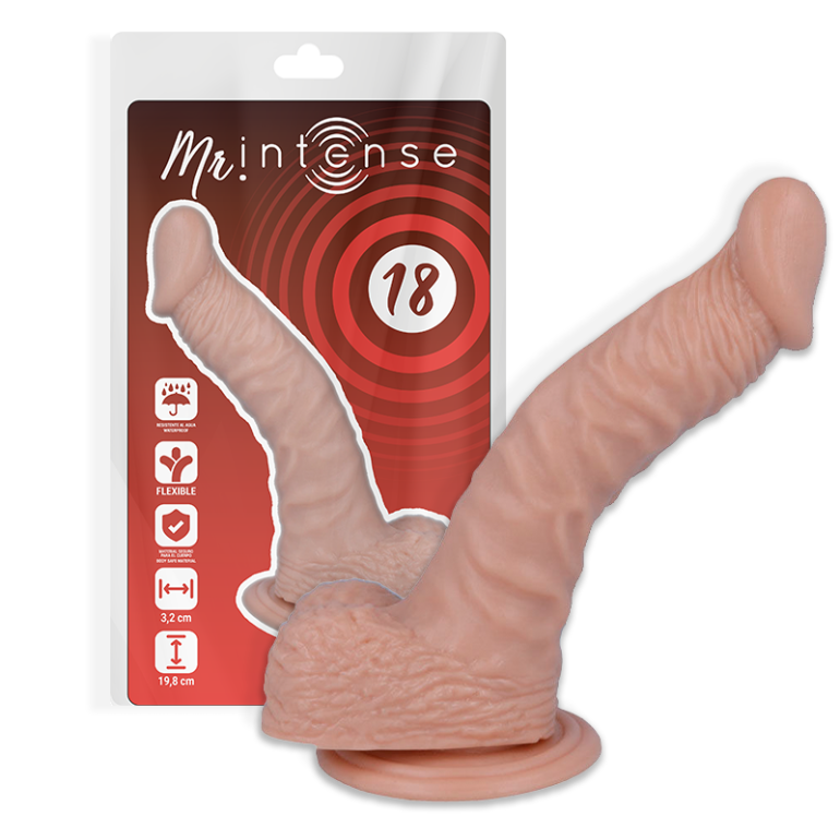 Mr Intense 18 Pene Realistico 19.8 Cm -o 3.2 Cm