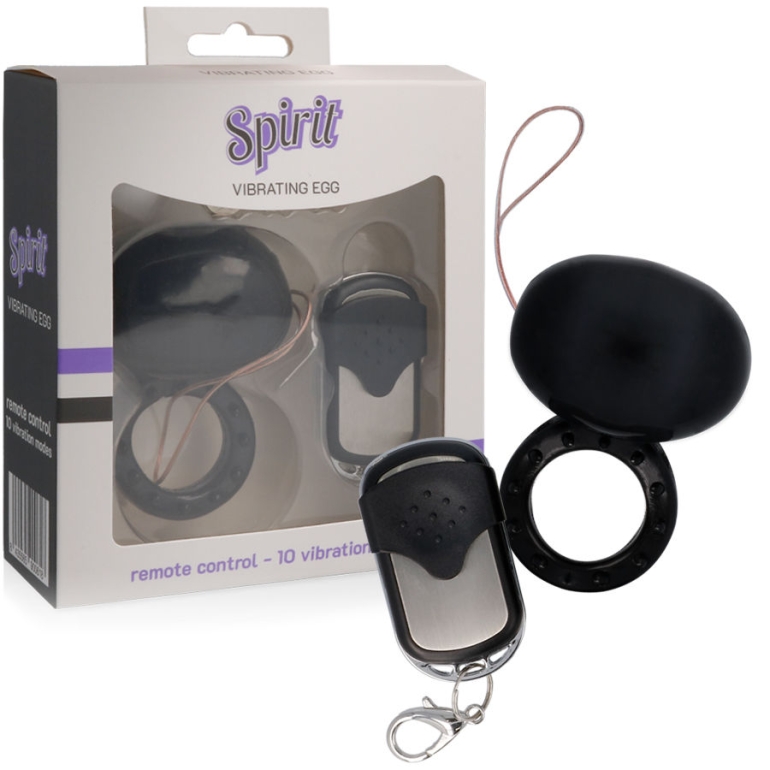  Anillo Vibrador Control Remoto Negro