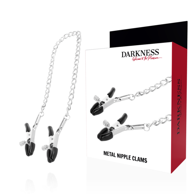 Darkness Pinzas Ajustables Para Pezones Ajustables Metal