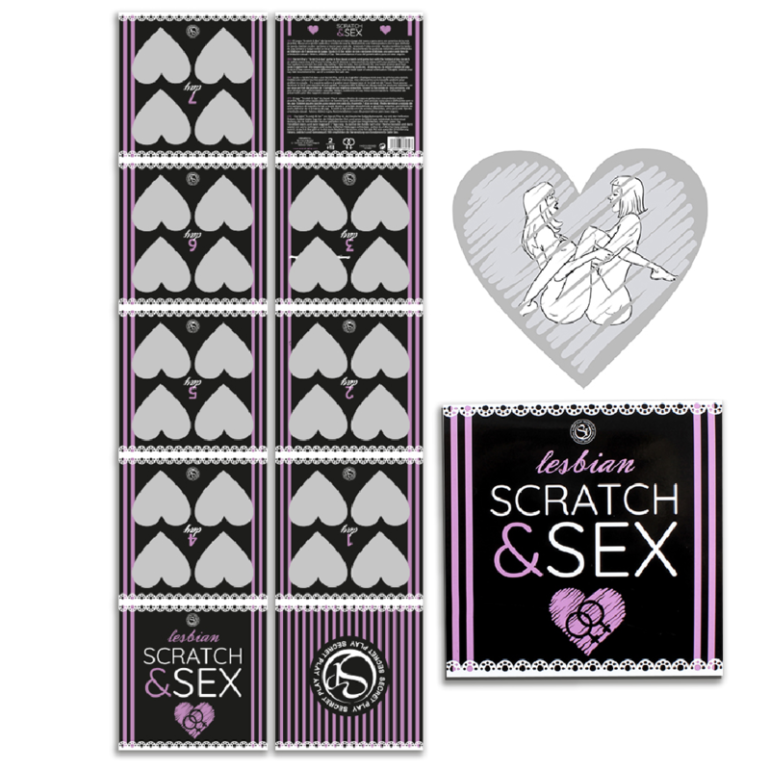 Secretplay Scratch & Sex Juego Parejas Posturas Lesbicas (es/en/fr/pt/de)