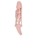 Baile Funda Extensora Pene Con Vibración Y Strap Natural 13.5 Cm