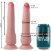 Rockarmy Dual Density Crusader Dildo Realista 21.5 Cm -o 4.46 Cm