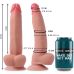 Rockarmy Dual Density Leopard Dildo Realista 23 Cm -o 4.77 Cm