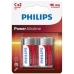 Philips Power Alkaline Pila C Lr14 Blister*2