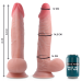 Rockarmy Arnés + Dual Density Sherman Dildo Realista 24 Cm -o 4.62 Cm