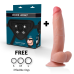 Rockarmy Arnés + Dual Density Leopard Dildo Realista 23 Cm -o 4.77 Cm