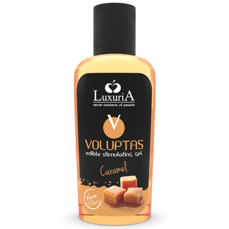  Voluptas Gel Masaje Comestible Efecto Calor Caramelo 100 Ml