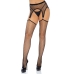 Leg Avenue Industrial Medias Liguero Con Anillas Cuerpo De Red Talla Unica