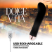  Vibrador Recargable Two Negro 7 Velocidades