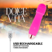  Vibrador Recargable Three Rosa 7 Velocidades