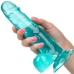  Size Queen Dildo Azul 15.3 Cm