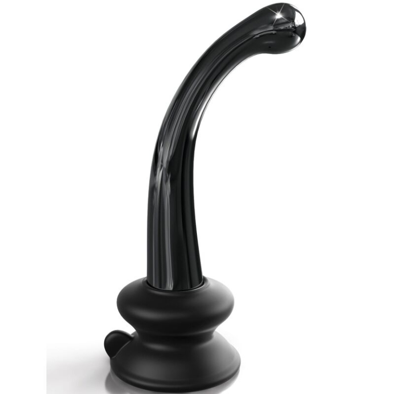  N. 87 Dildo Vidrio Con Ventosa