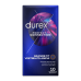 Durex Perfect Connection Extra Lubricacion Silicona 10 Unidades