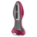 Satisfyer Rotator Plug 2+ Plug Vibrador App Rojo