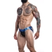 Cut4men Jockstrap Desire Cuero Azul L