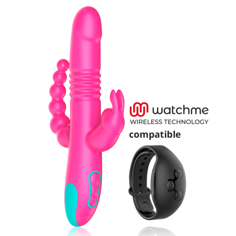  Donald Triple Estimulación: Anal, Punto G & Clítoris Compatible Con Watchm